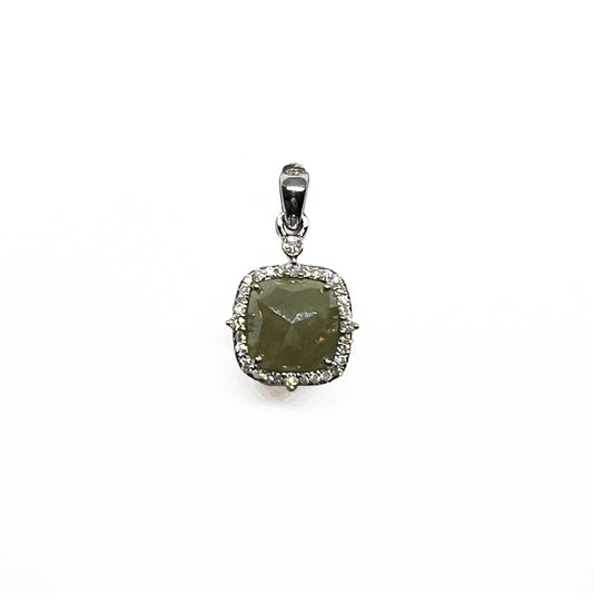 18kw Diamond Pendant