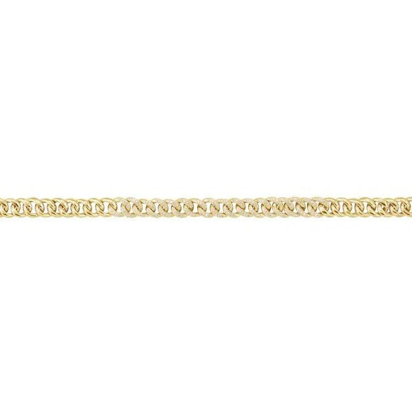 14ky Diamond Curb Bracelet