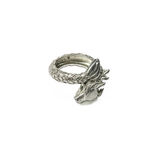 Silver Dragon Ring