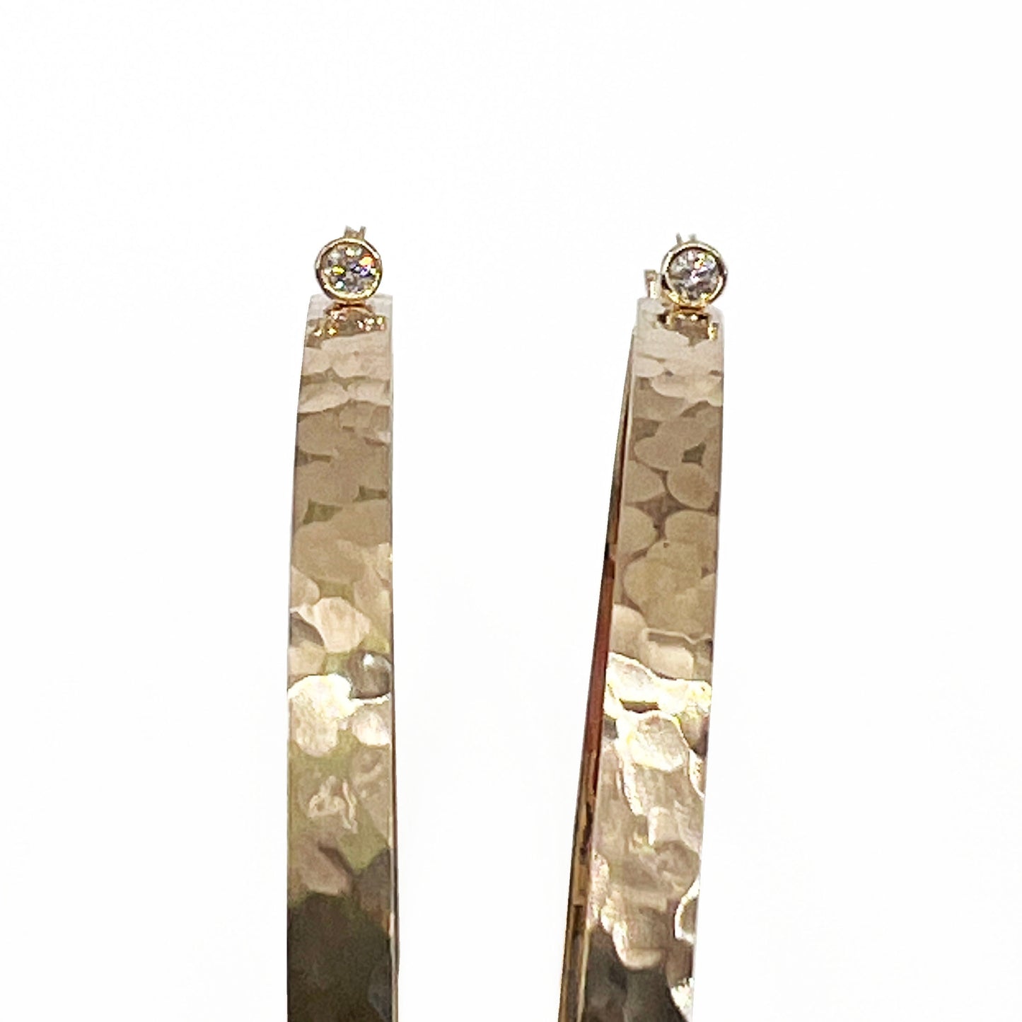 14ky Hoop Earrings