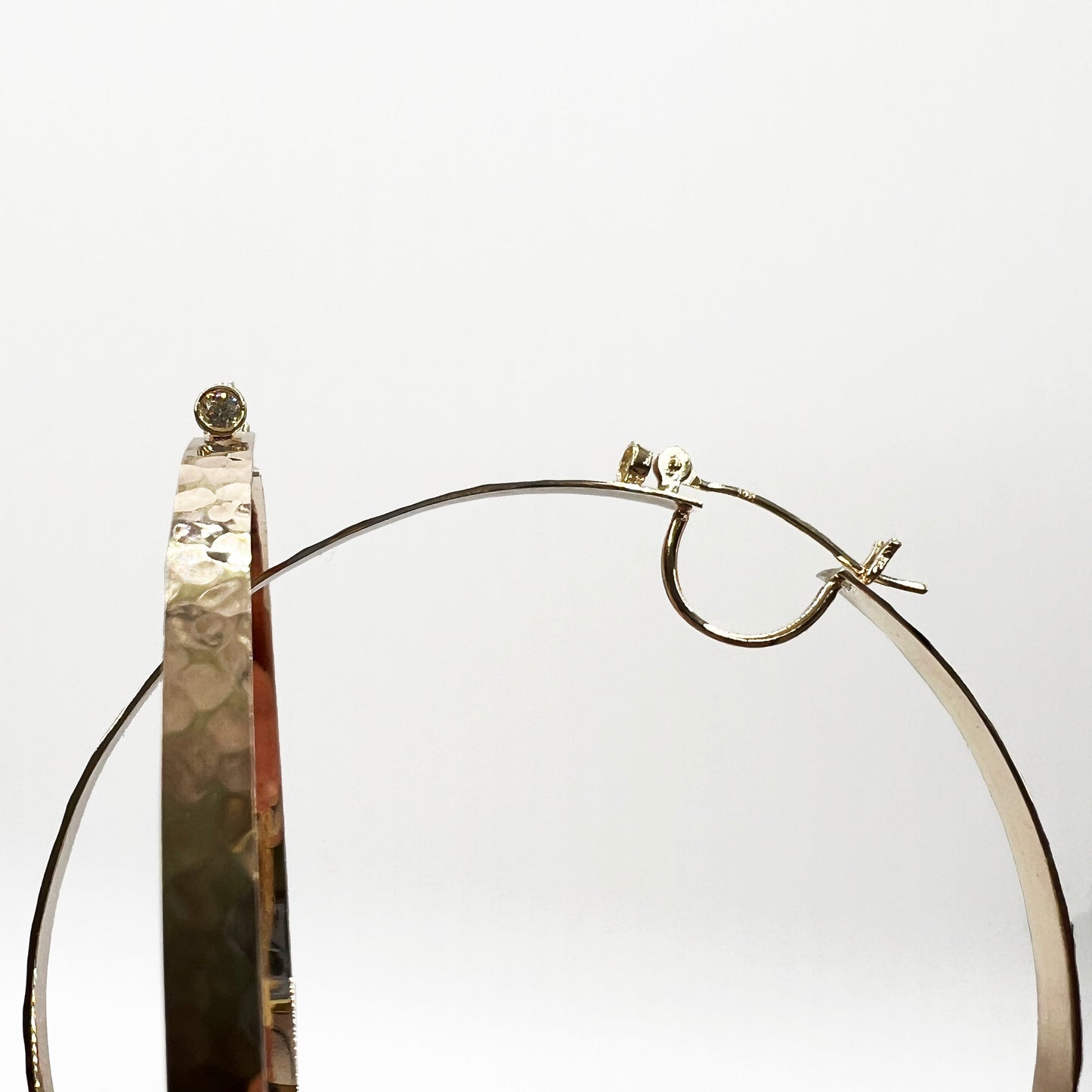 14ky Hoop Earrings