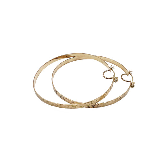 14ky Hoop Earrings