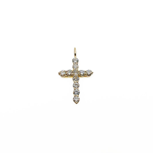 14ky Diamond Cross