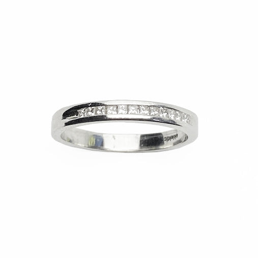 Platinum Diamond Anniversary Ring