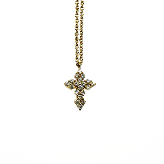 18ky Diamond Cross