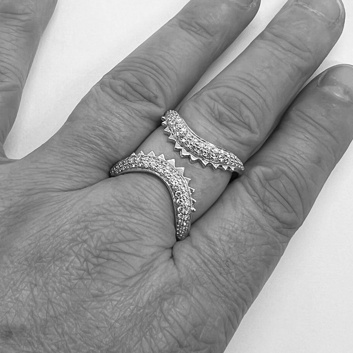 18kw Diamond Ring