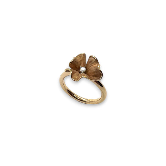 18kr Flower Ring