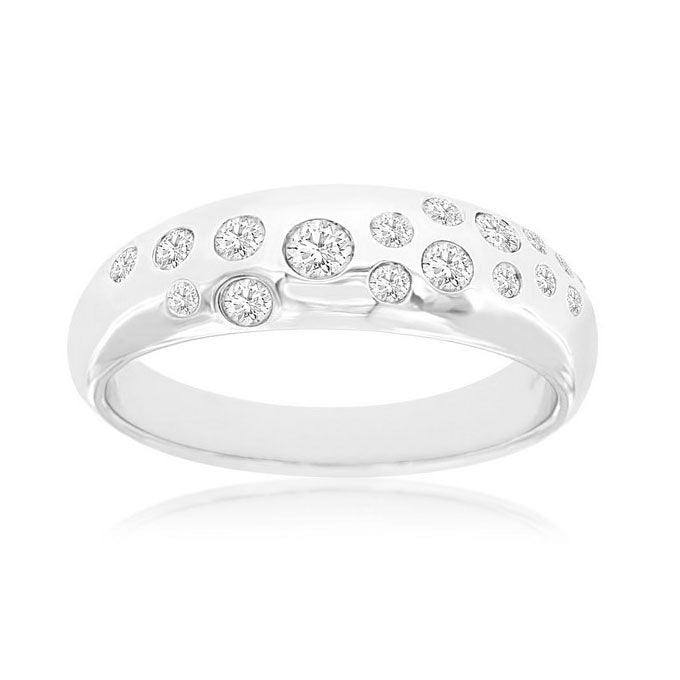 14kw Diamond Ring