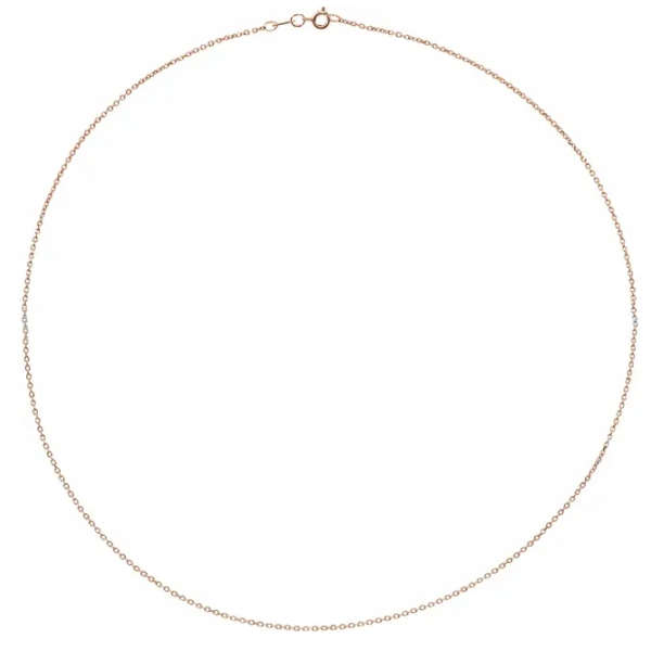 14k Diamond Cut Cable Chain - eklektic jewelry studio