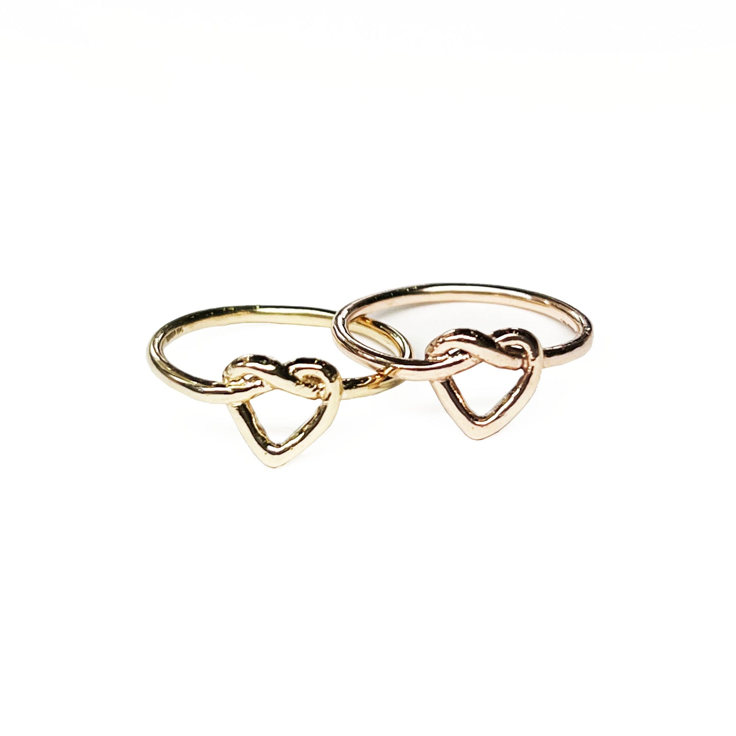 14ky Heart Knot Ring