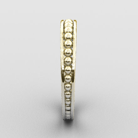 Beaded Eternity Ring - eklektic jewelry studio