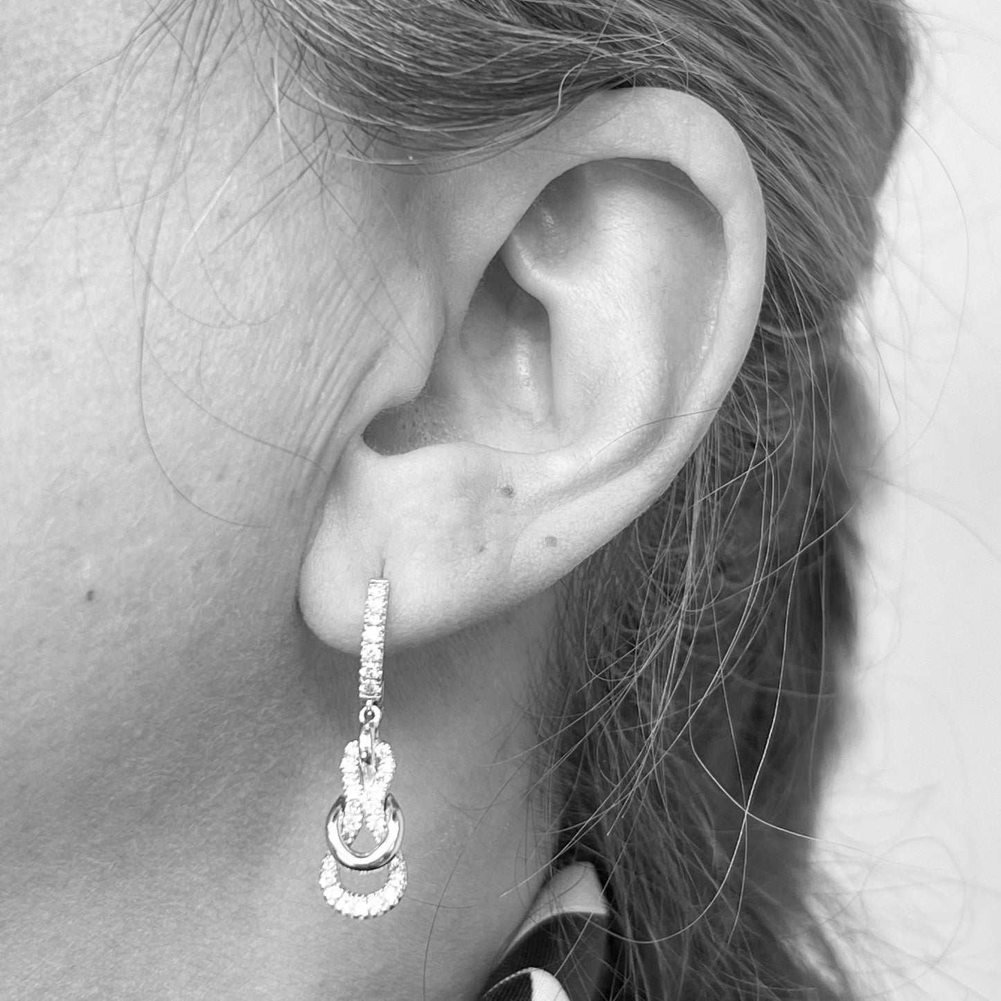14kw Diamond Earrings