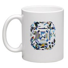 Coffee Mug - Diamond and Logo - eklektic jewelry studio