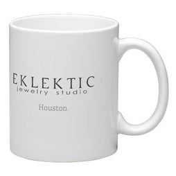 Coffee Mug - Red Gem - eklektic jewelry studio
