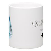 Coffee Mug - Pear Aquamarine - eklektic jewelry studio