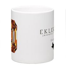 Coffee Mug - Rectangular Citrine - eklektic jewelry studio