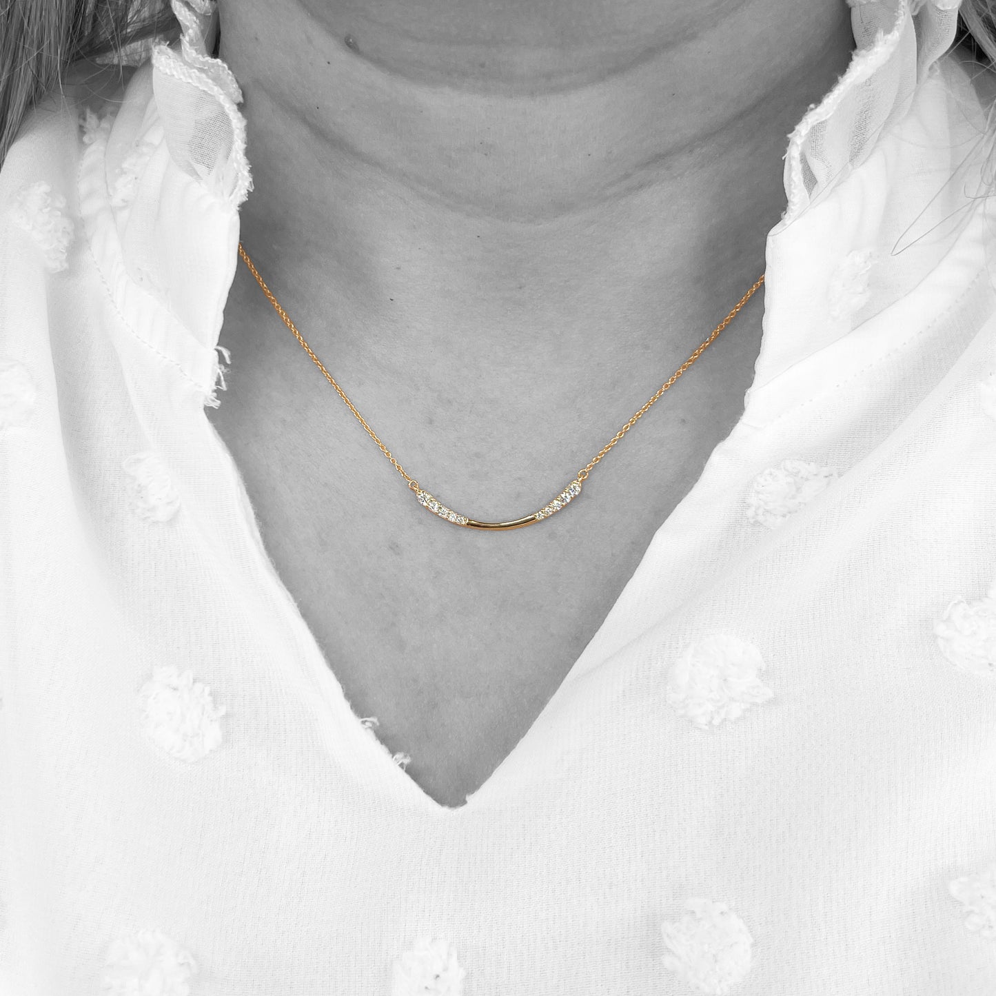 14ky Diamond Necklace