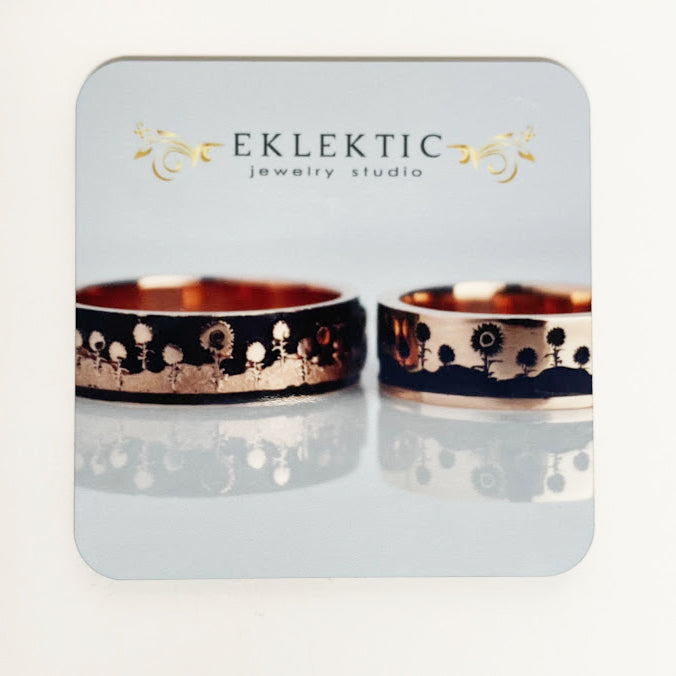 Set of 4 Coasters - eklektic jewelry studio