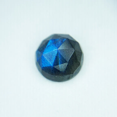 Labradorite - Round Cabochon Rose Cut - eklektic jewelry studio