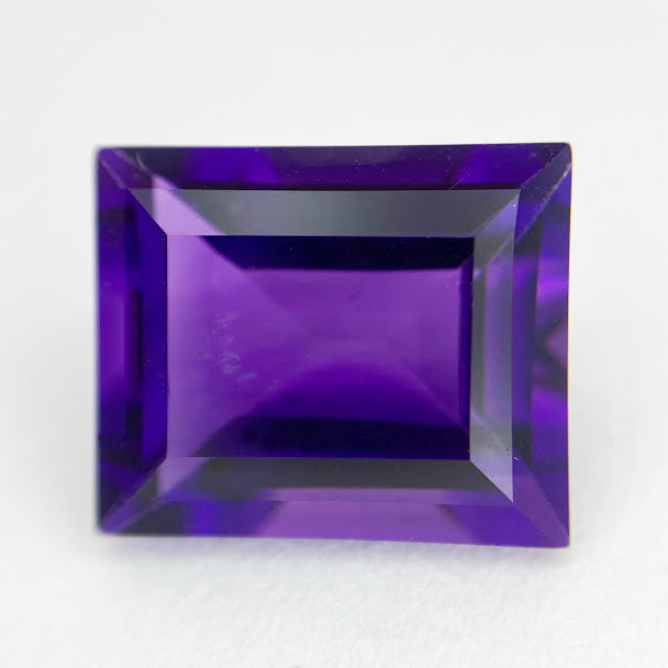 Amethyst - Rectangular Step Cut - eklektic jewelry studio