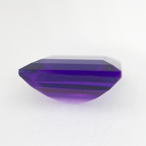 Amethyst - Rectangular Step Cut - eklektic jewelry studio
