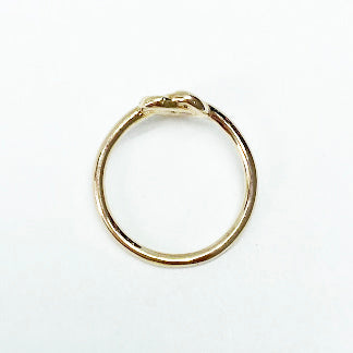 Heart Knot Ring - eklektic jewelry studio
