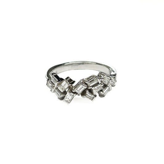 14kw Baguette Diamond Ring