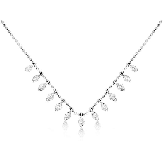 14kw Diamond Necklace 0.50ctw