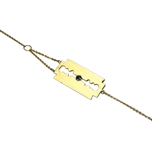 18ky Razor Blade bracelet