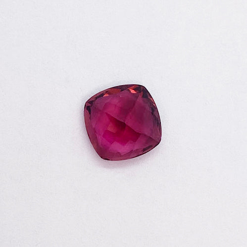 Rubellite Tourmaline - Antique Square - eklektic jewelry studio