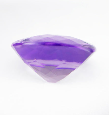 Amethyst - Rectangular Cushion Checkerboard - eklektic jewelry studio