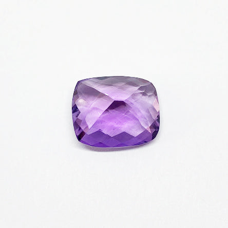 Amethyst - Rectangular Cushion Checkerboard - eklektic jewelry studio
