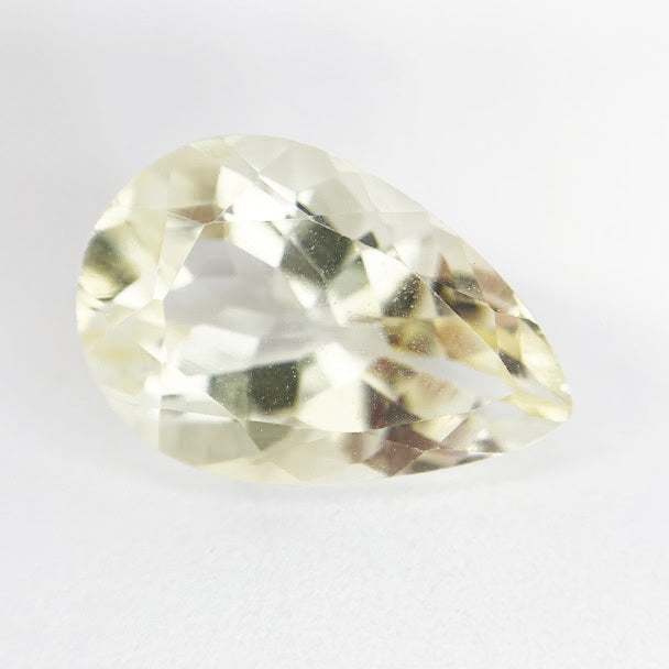 Quartz  - Pear Faceted - eklektic jewelry studio