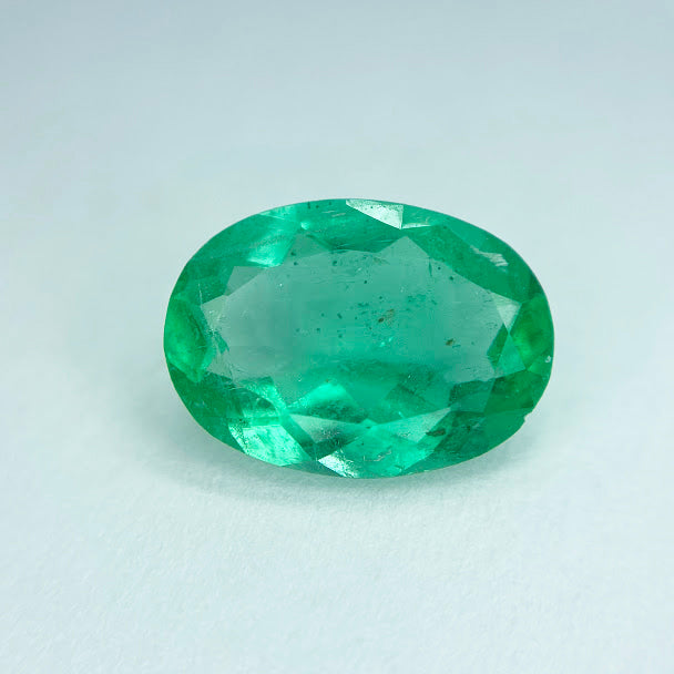 Colombian Emerald - Oval - eklektic jewelry studio