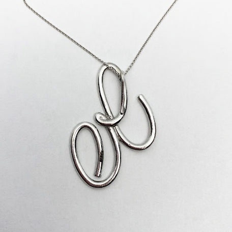 14kw Diamond Love  Letter E - eklektic jewelry studio
