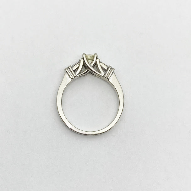 14kw Allanite and Diamond Ring - eklektic jewelry studio