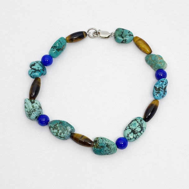 Mixed Gems Bracelet - eklektic jewelry studio