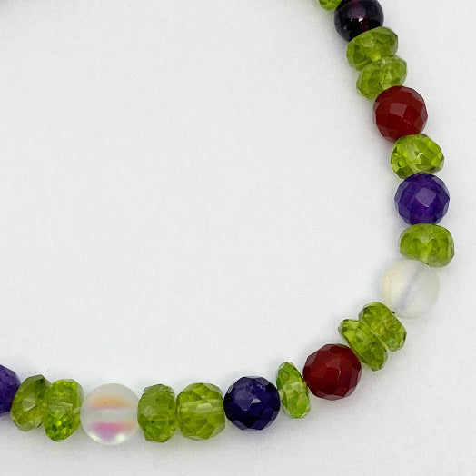 Mixed Gems Bracelet - eklektic jewelry studio