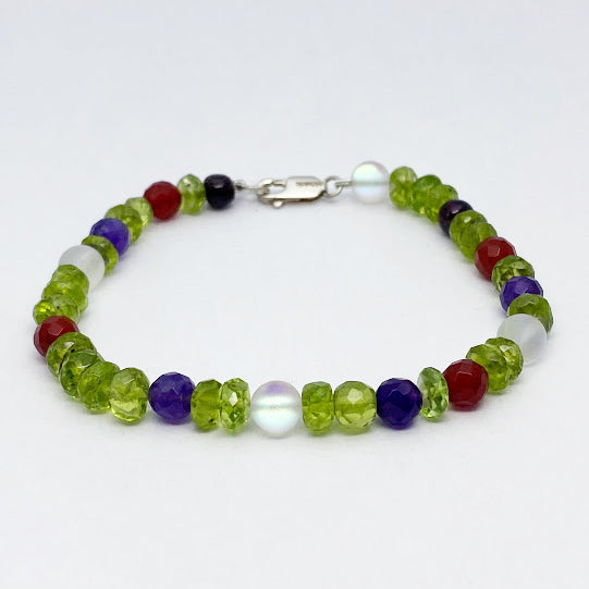 Mixed Gems Bracelet - eklektic jewelry studio