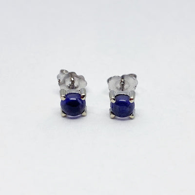 14kw Iolite Stud Earrings - eklektic jewelry studio