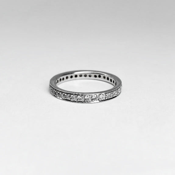14kw Diamond Eternity Ring - eklektic jewelry studio