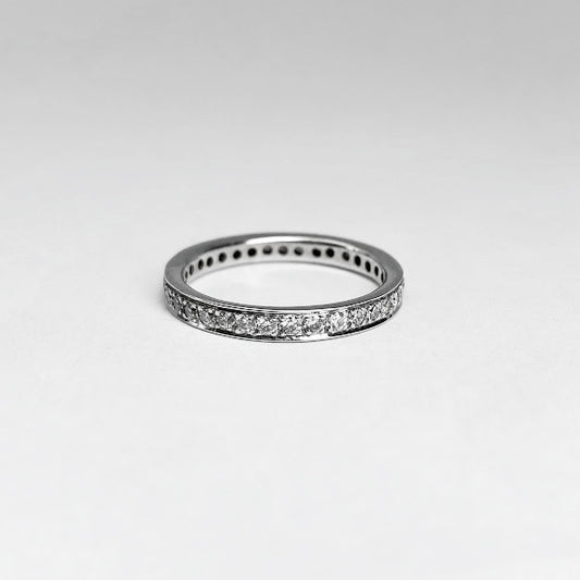 14kw Diamond Eternity Ring - eklektic jewelry studio