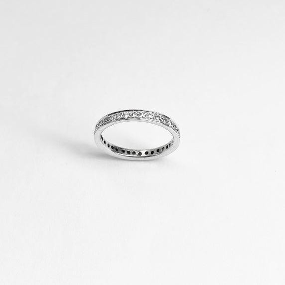 14kw Diamond Eternity Ring - eklektic jewelry studio