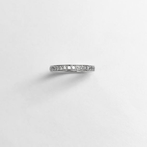 14kw Diamond Eternity Ring - eklektic jewelry studio