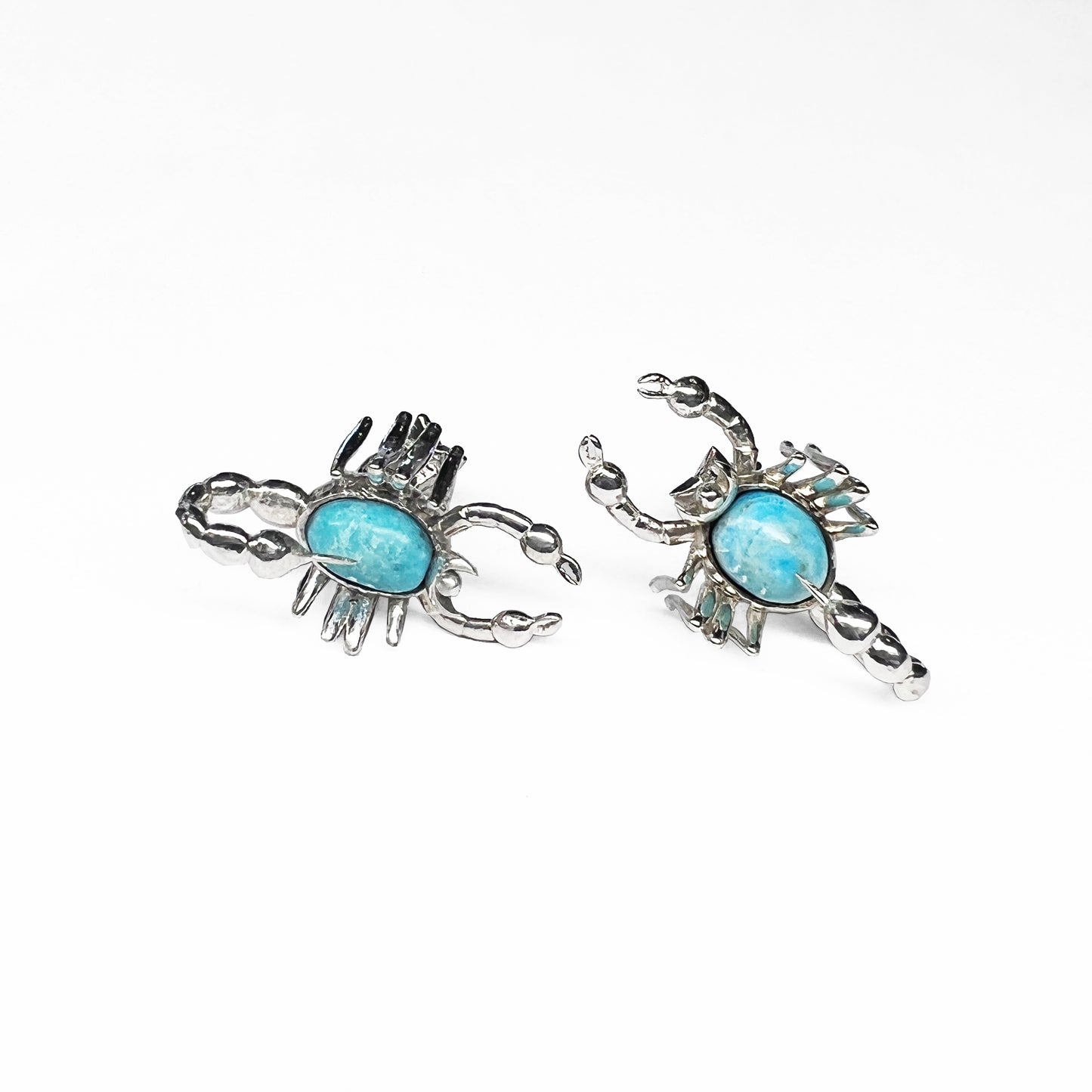 Silver Scorpio Cufflinks