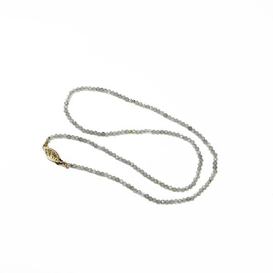 14ky Labradorite Beads Necklace