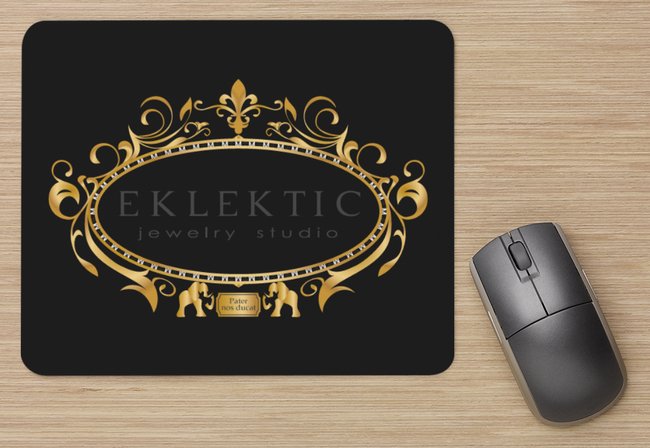 Logo Mouse Pad - eklektic jewelry studio