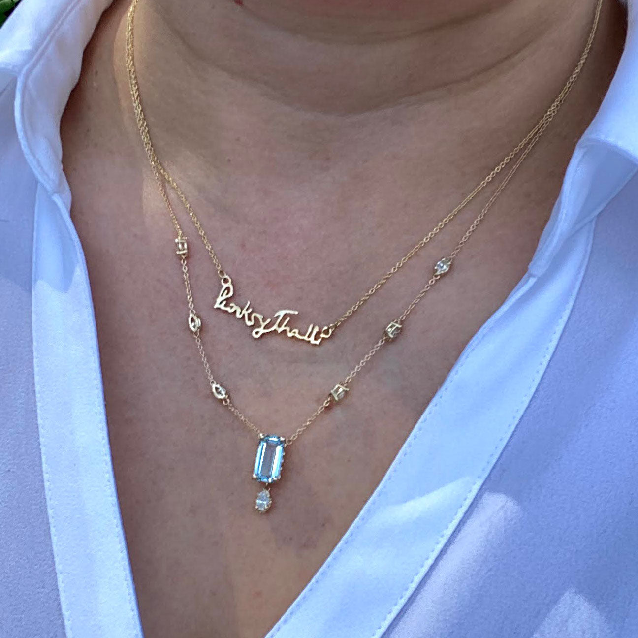 Name Necklace - eklektic jewelry studio
