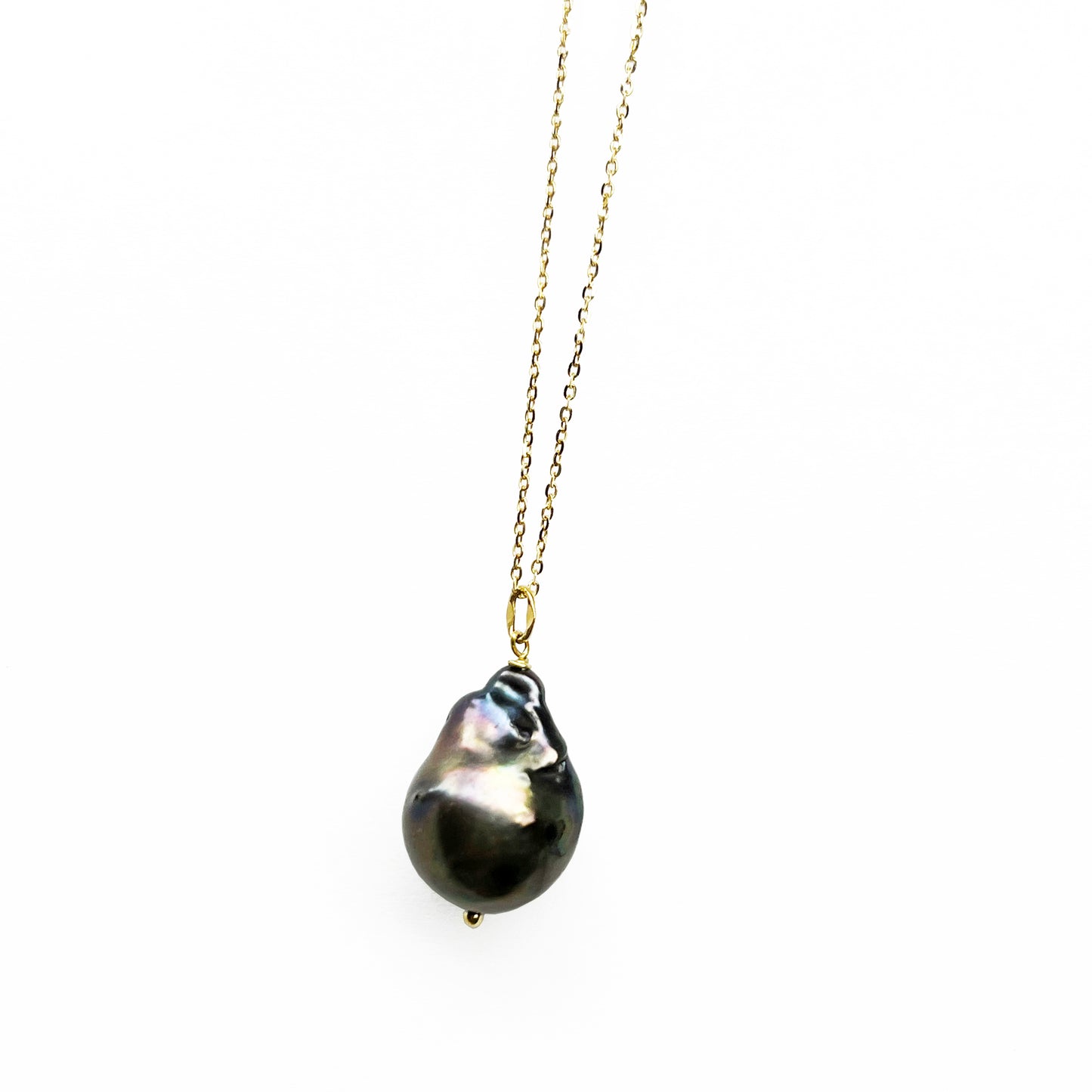 18ky Baroque Pearl Necklace