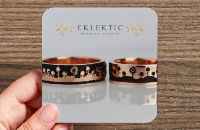 Set of 4 Coasters - eklektic jewelry studio